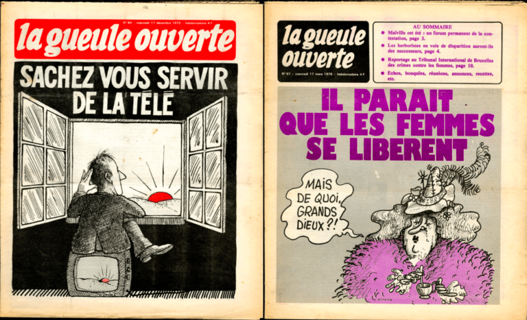 La Gueule ouverte, le journal qui annonçait (avant les autres) la fin ...